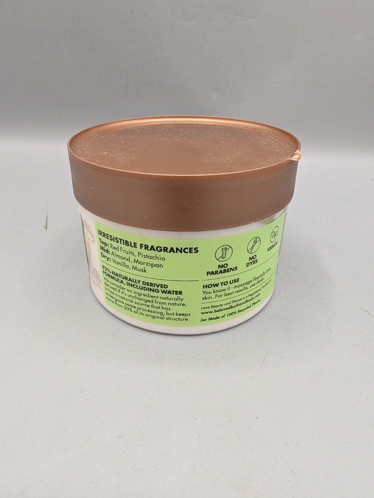 Love Beauty And Planet Beloved Pistachio Ice Cream Vegan Body Butter