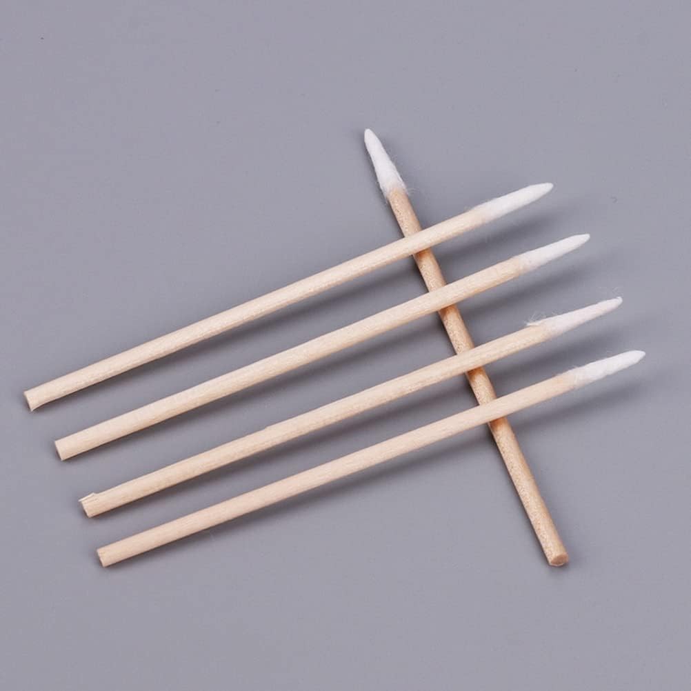 200PCS Precision Cotton Swabs for Makeup & Cleaning - 4 Inch