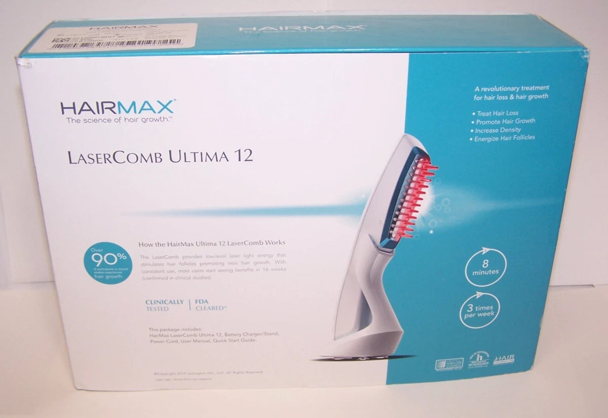 Hairmax Ultima 12 LaserComb - Laser Hair Regrowth Device