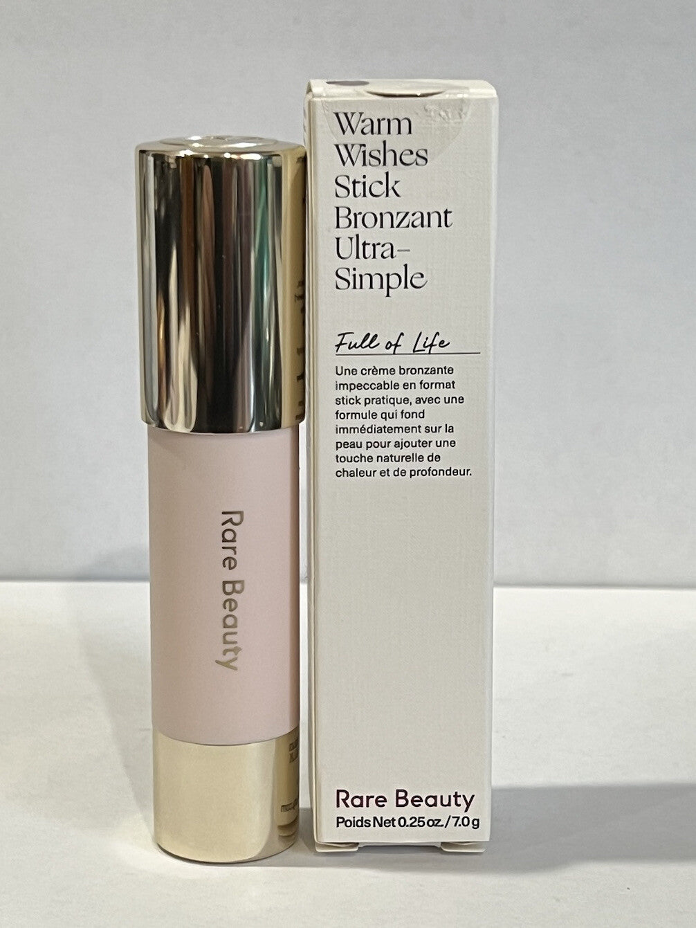 Rare Beauty Warm Wishes Effortless Bronzer Stick - Full of Life, New In Box