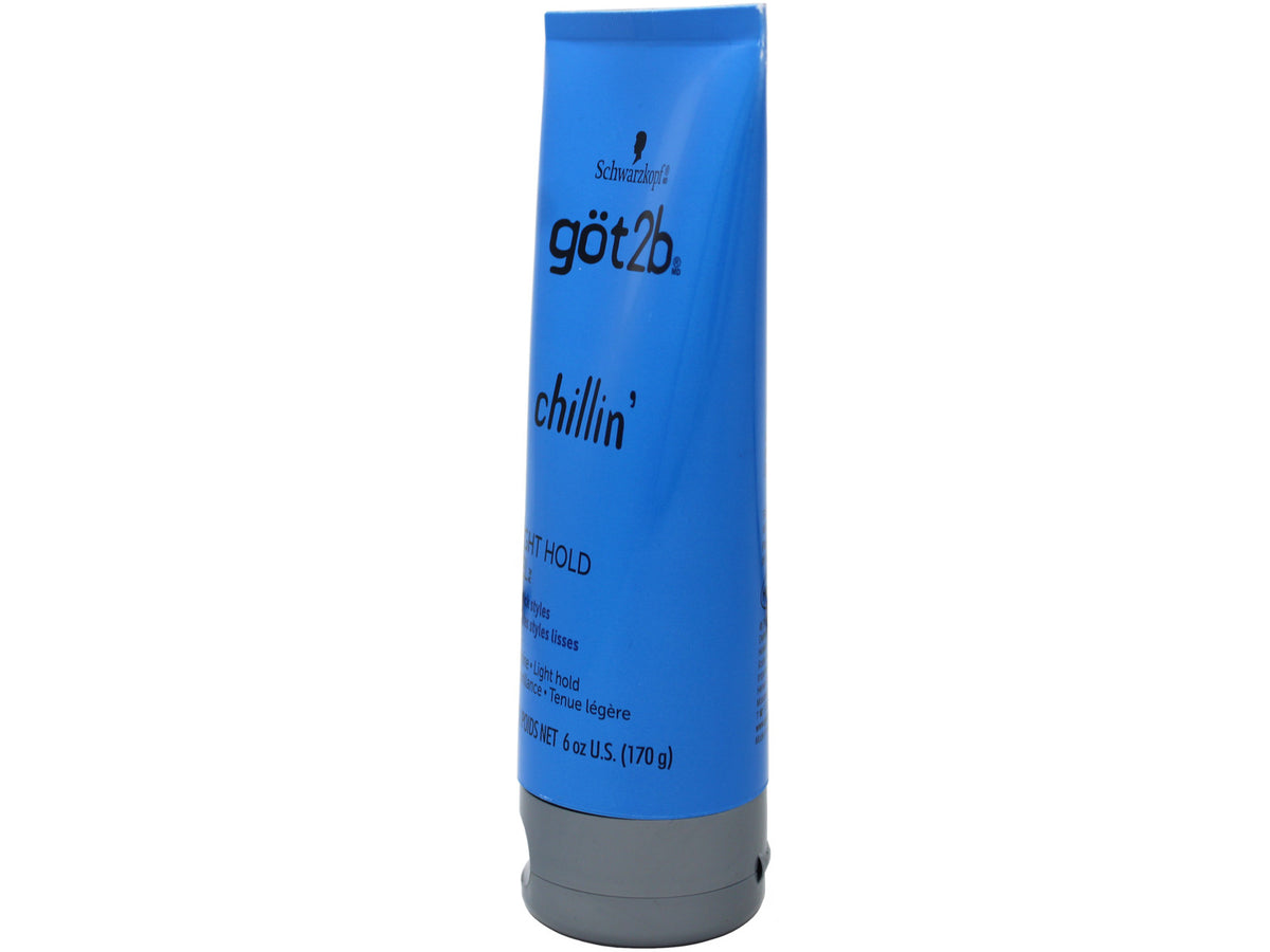 Chillin Gel Light Hold Hair Gel, 6 oz (Pack of 6)