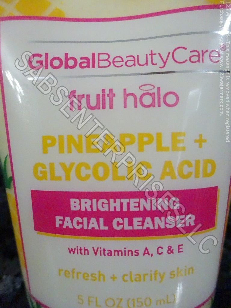 Brightening Facial Cleanser with Fruit Extracts - Pineapple & Glycolic Acid, 5 Fl oz