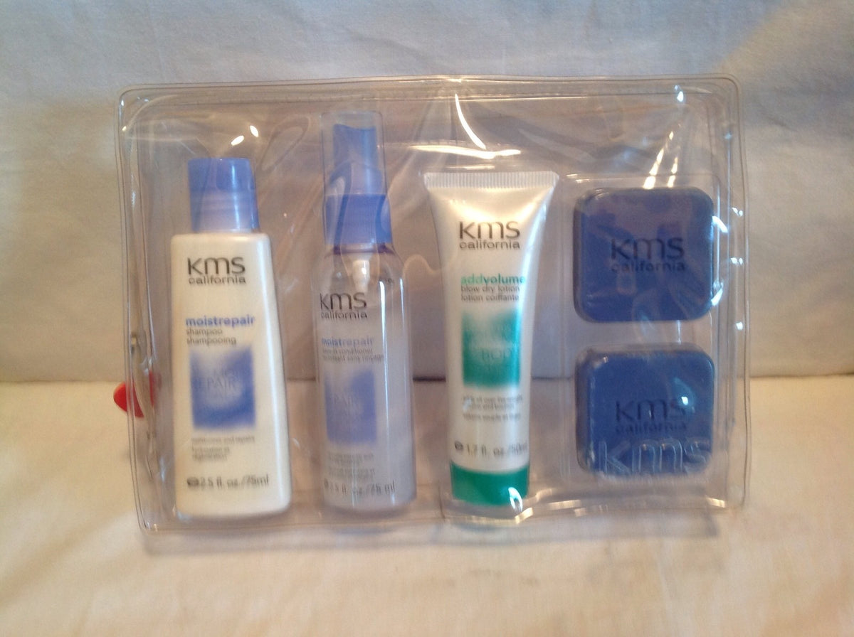 kms California Moistrepair Hair 5 PCS Travel Set - RARE