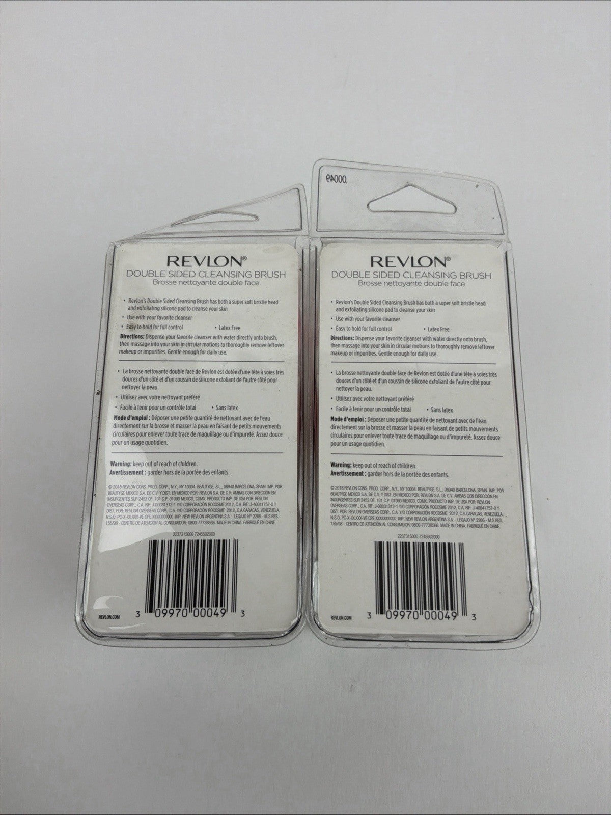 Revlon Exfoliating Face Cleansing Brush & Silicone Scrub Set