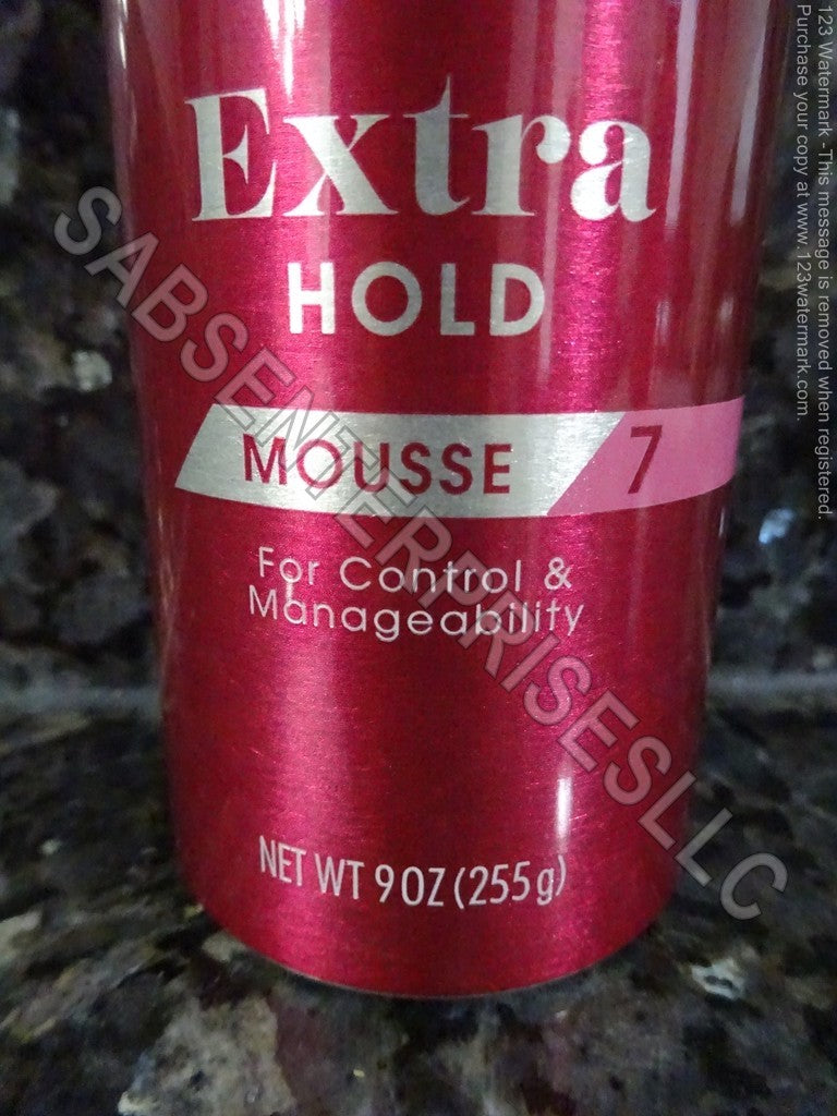 Extra Hold Mousse 9 oz - Pack of 10 for Control & Manageability