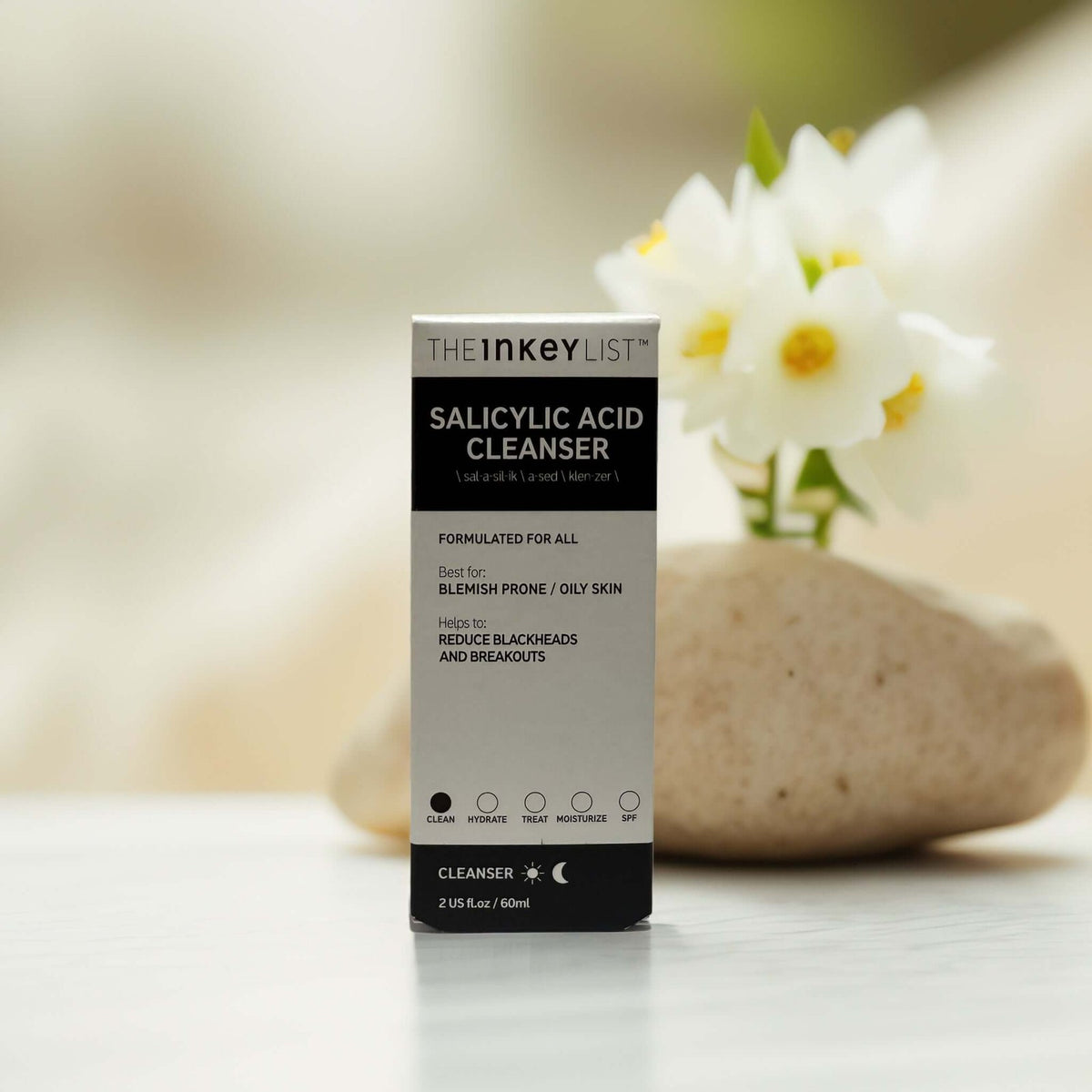 Acne Treatment Set with Salicylic Acid, Niacinamide & Spot Treatment - 3 Full-Size Products