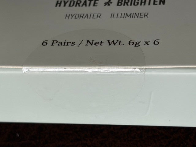 Hydrogel Eye Therapy Patches - 6 Pairs Sealed Eye Mask for Eye Care