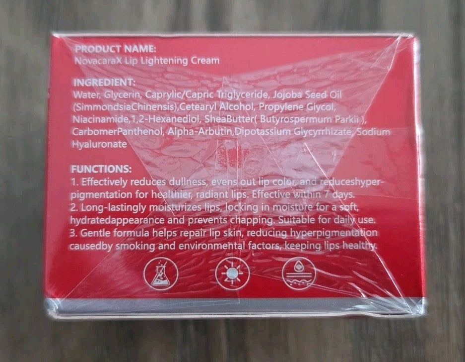Brightening Lip Balm with Niacinamide - 1 oz Pink Repair Treatment
