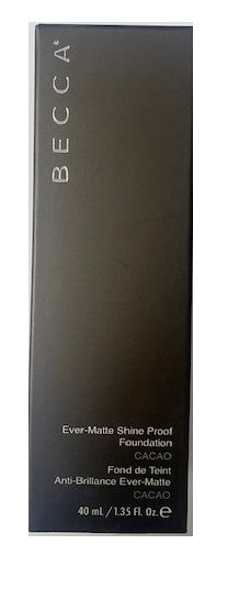 Matte Skin Shine-Proof Foundation Cacao - Long-Wear Face Makeup 1.35 fl oz