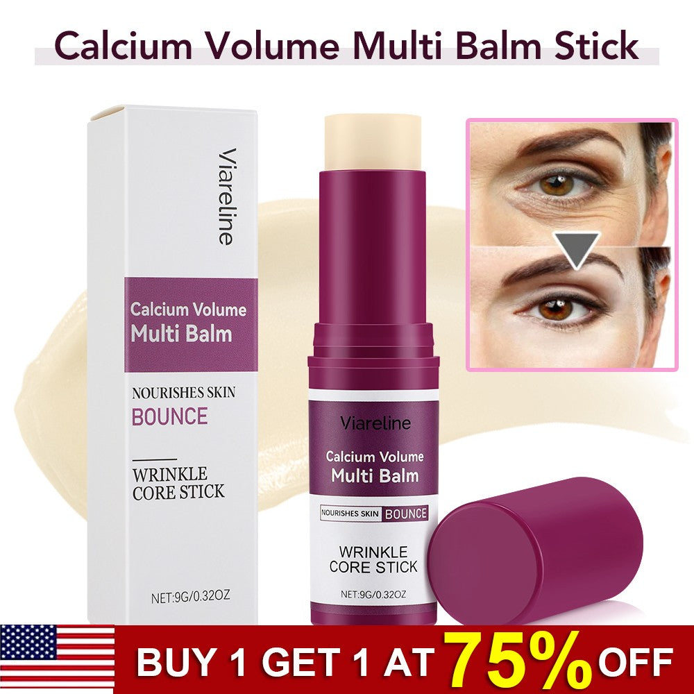 Calcium Volume Multi Balm Stick - Hydrating Anti-Wrinkle Firming for Face, Eyes & Neck (9g)