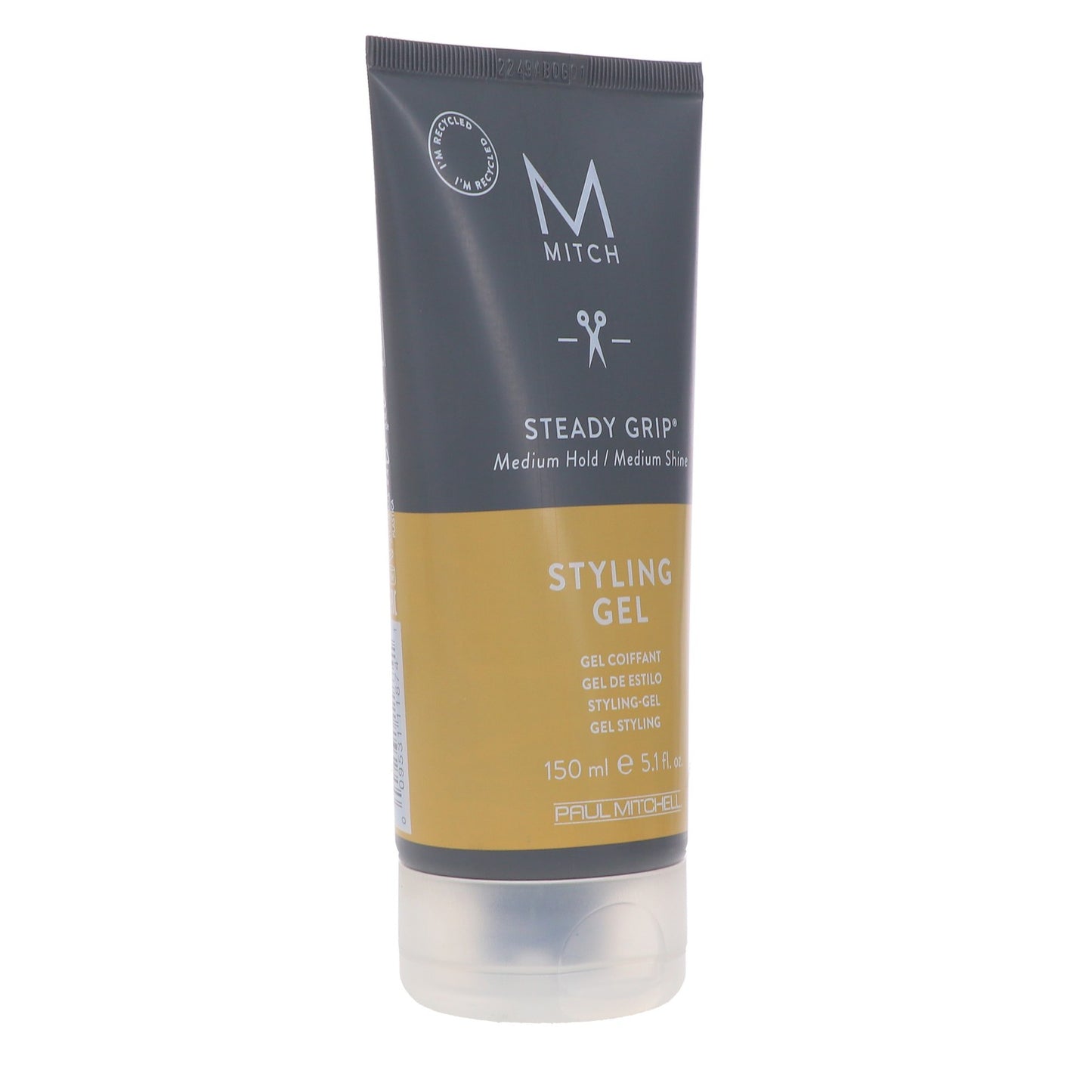 Hair Gel for Natural Shine & Hold - Alcohol-Free Styling Product 5.1 oz