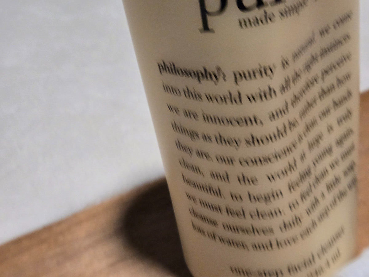32oz Facial Cleanser with Pump - Purity Made Simple One-Step Skin Care