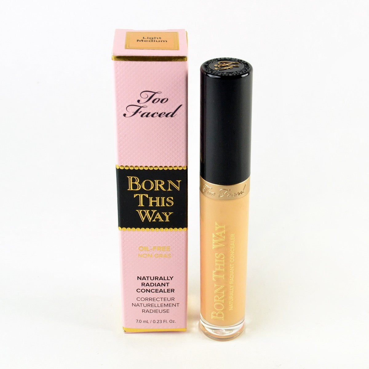 Oil-Free Concealer for Face - Light Medium, 7mL - Flawless Coverage