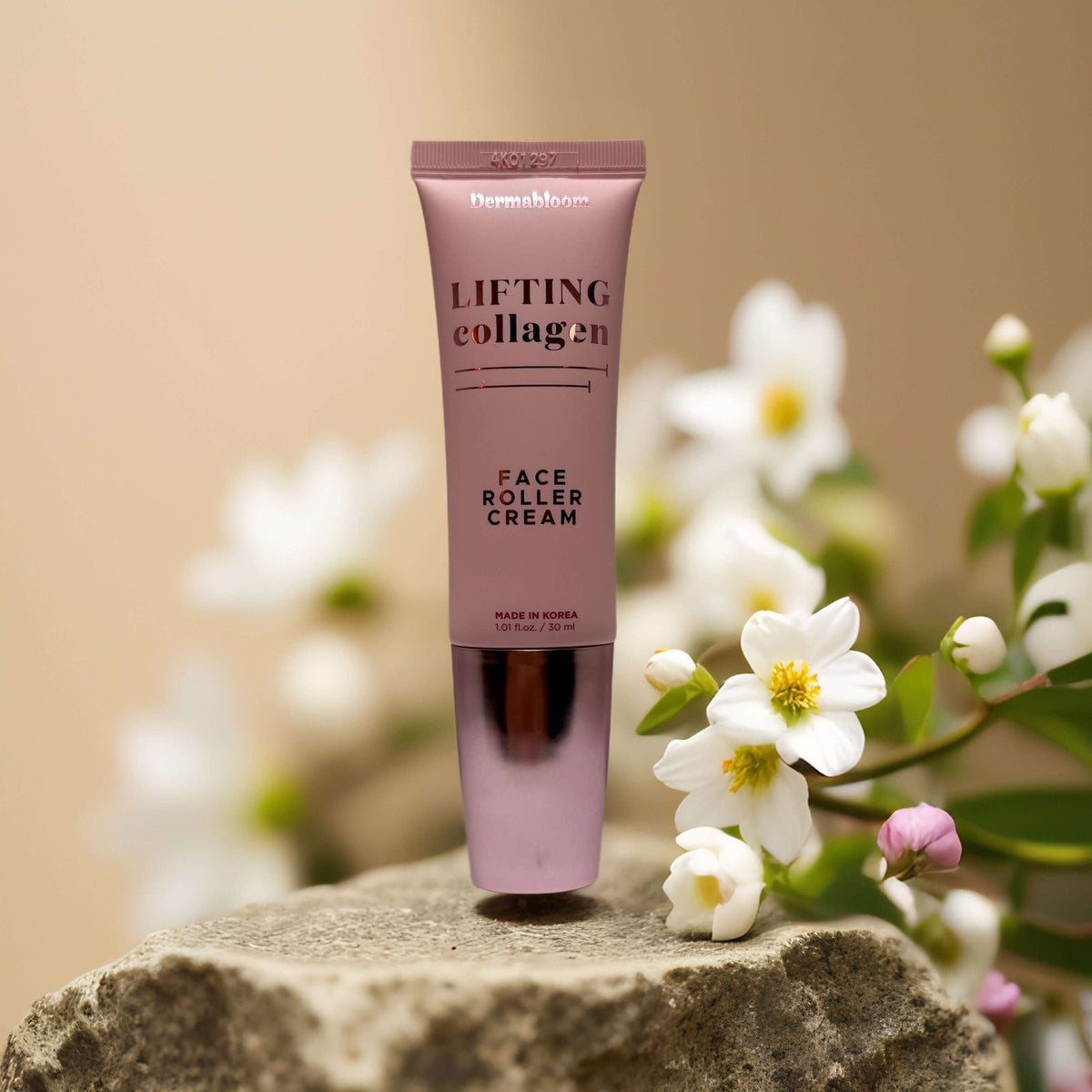 Collagen Face & Neck Cream with Roller Applicator - Firming & Lifting