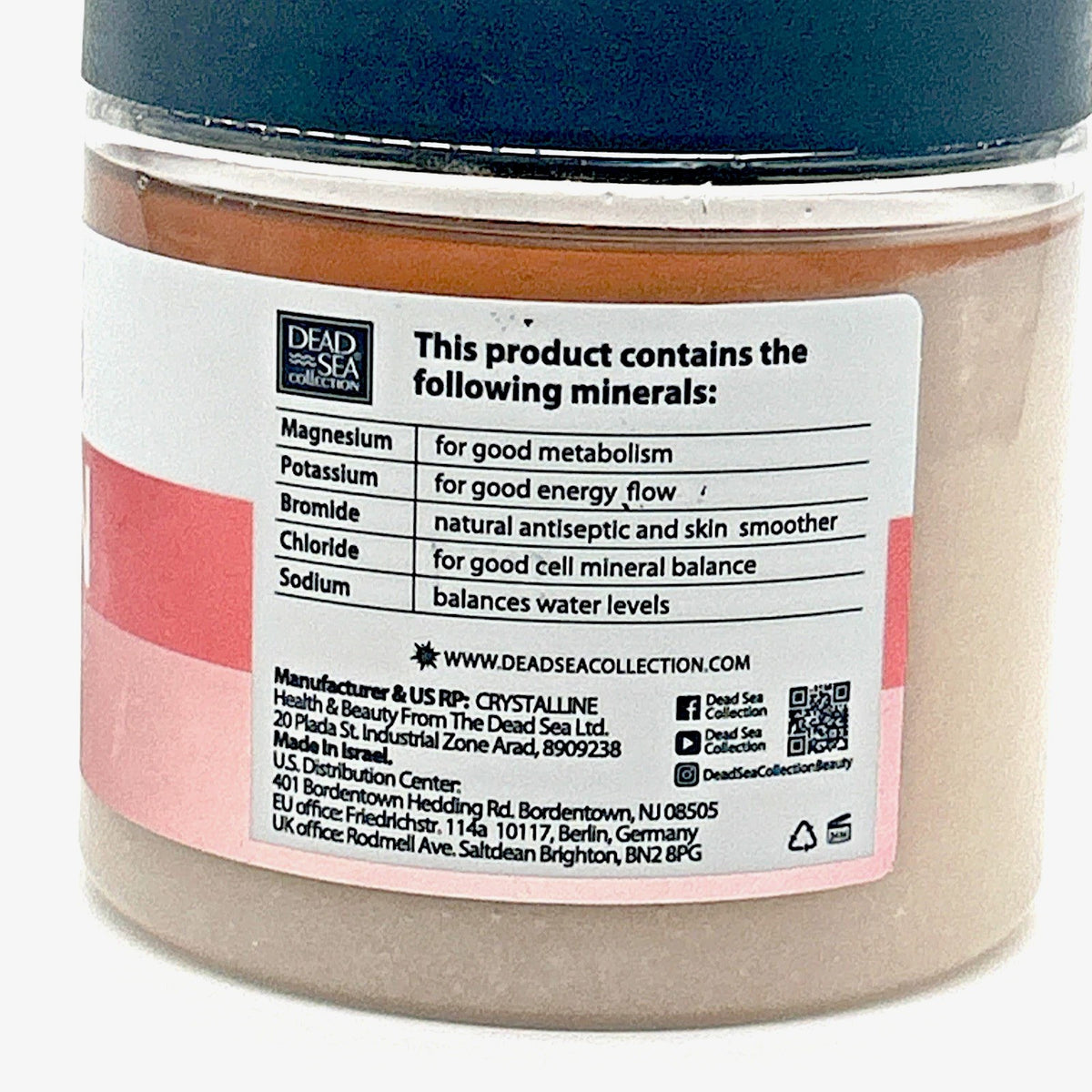 Dead Sea Collection Himalayan Exfoliating Glow Mineral Salt Scrub