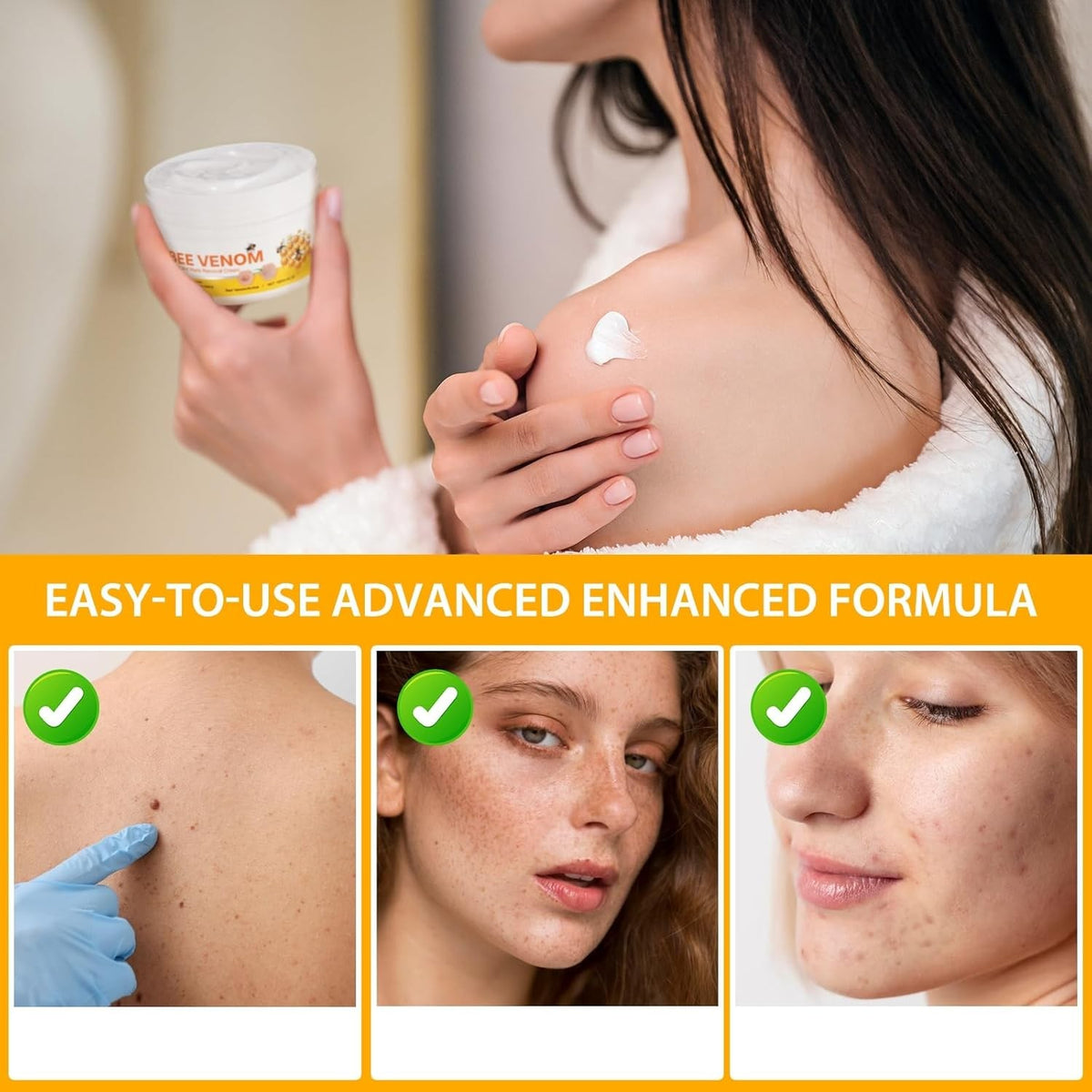 Bee Venom Skin Repair Cream for Anti-Aging & Scar Reduction 100g