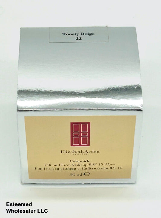 Elizabeth Arden Ceramide Lift & Firm Makeup SPF15 Toasty Beige 22 - 1.01oz