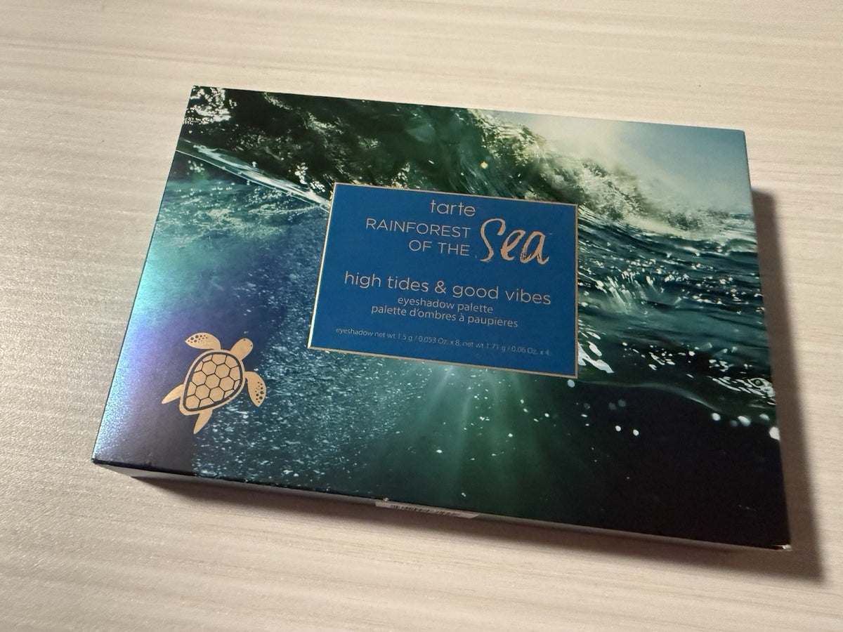Tarte High Tides and Good Vibes Eyeshadow Palette Limited Edition – 12 Color Makeup Set