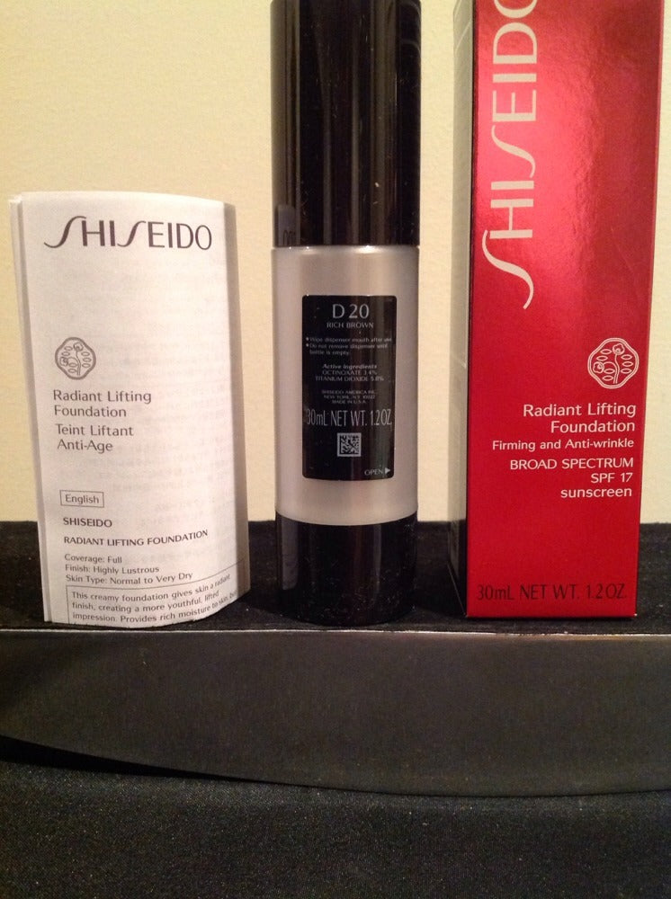 Radiant Lifting Foundation D20 Rich Brown 1.2 Oz - Hydrating, Youthful Finish