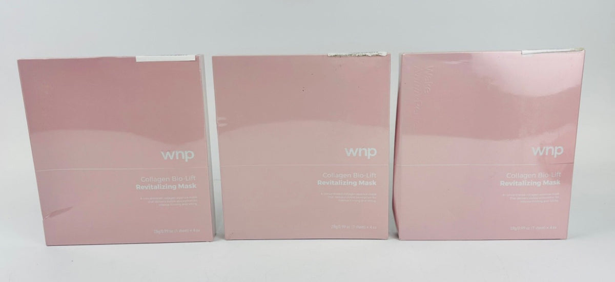 6D Bionic Collagen Bio-Gel Overnight Face Mask - 3 Pack