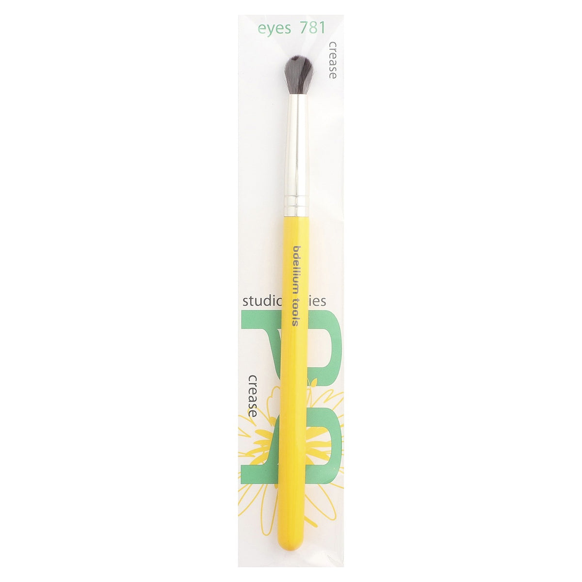 Crease Eyeshadow Brush for Professional Eye Makeup - Natural & Synthetic Fibers