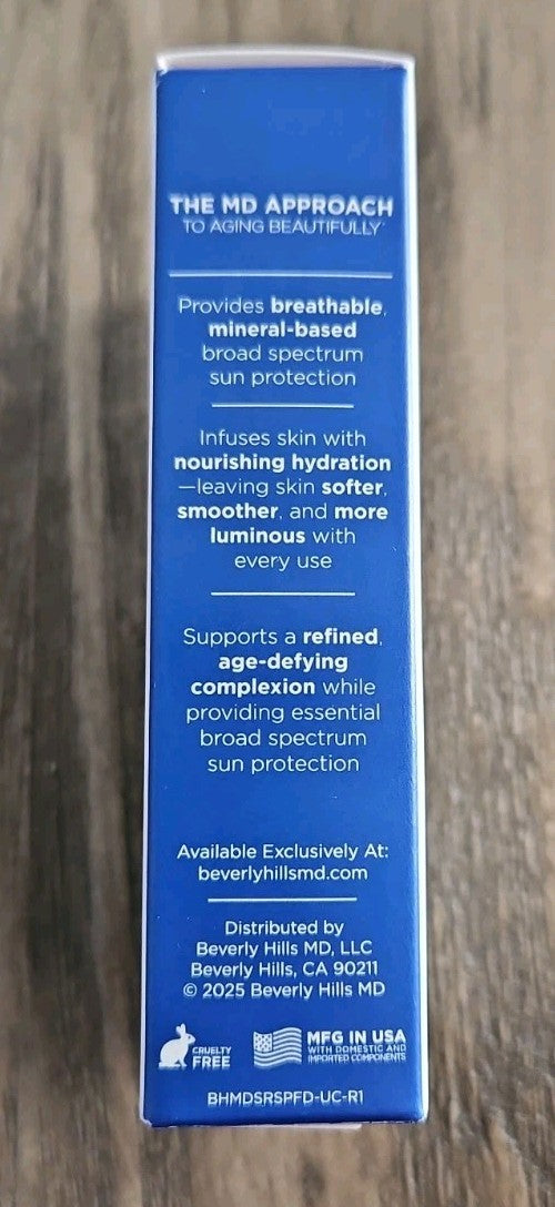 Beverly Hills MD Sheer Radiance SPF Drops 50 1.35 fl oz. Exp 1/28