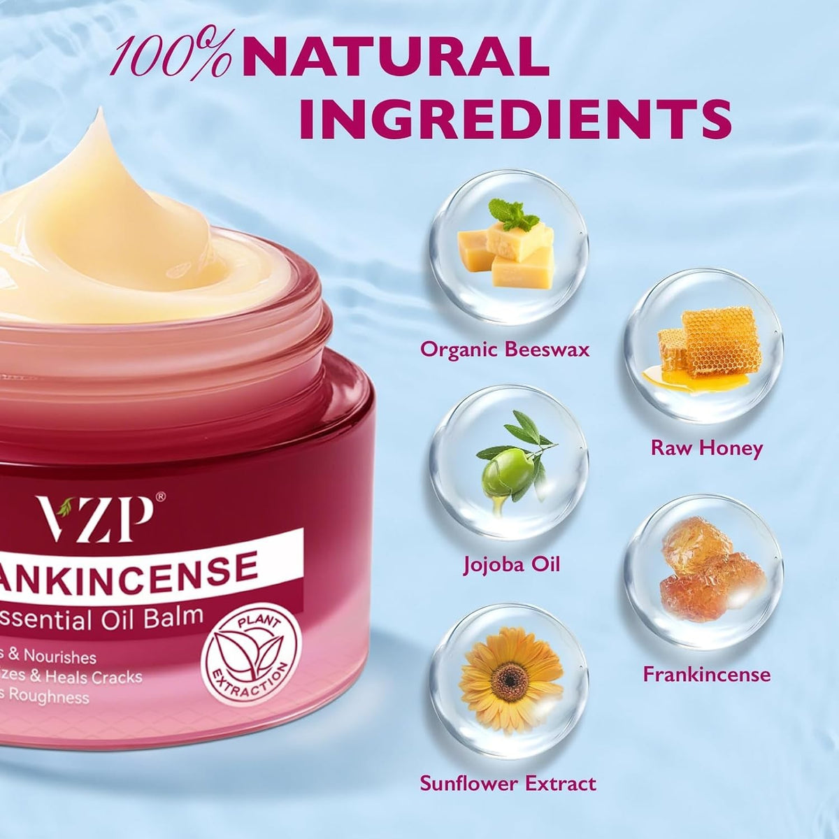 Frankincense Balm 2.1 fl oz – Deep Moisturizing Body Cream