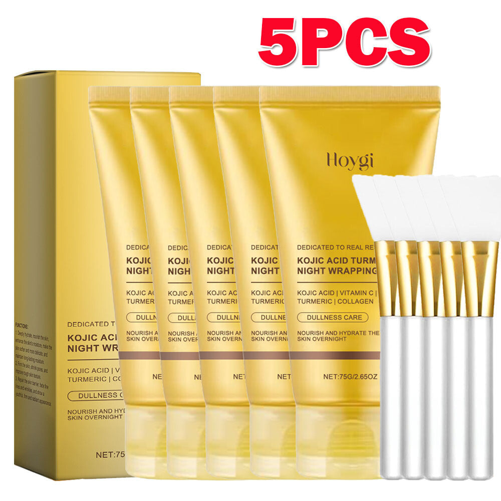 Kojic Acid Turmeric Peel-Off Mask with Brush