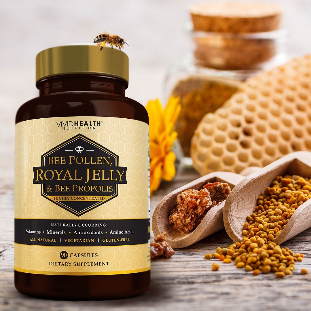 Royal Jelly & Bee Pollen Skin Duo for Acne & Inflammation