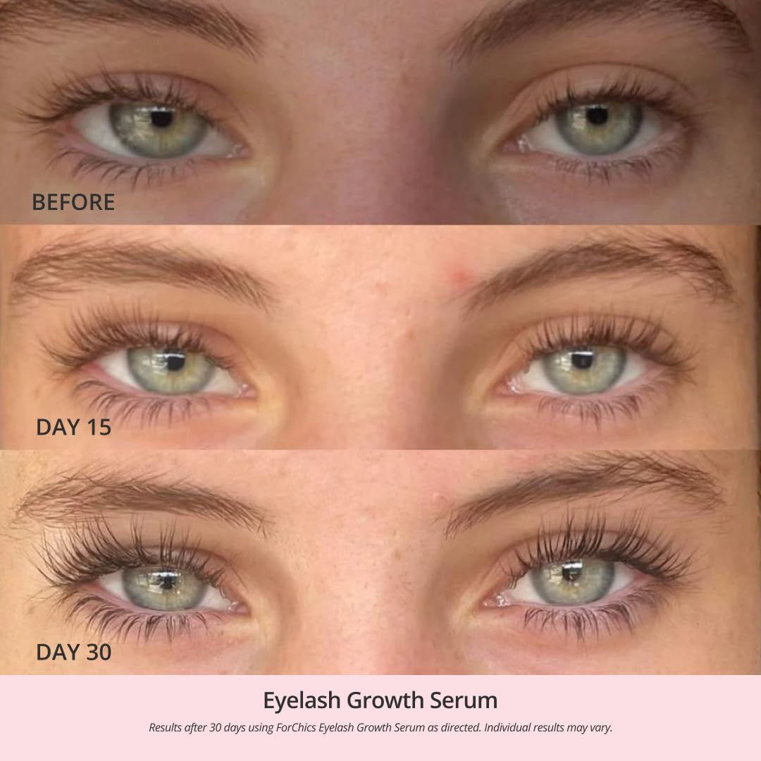 Eyelash Growth Serum - Prostaglandin-Free Lash & Brow Enhancer, Natural Formula