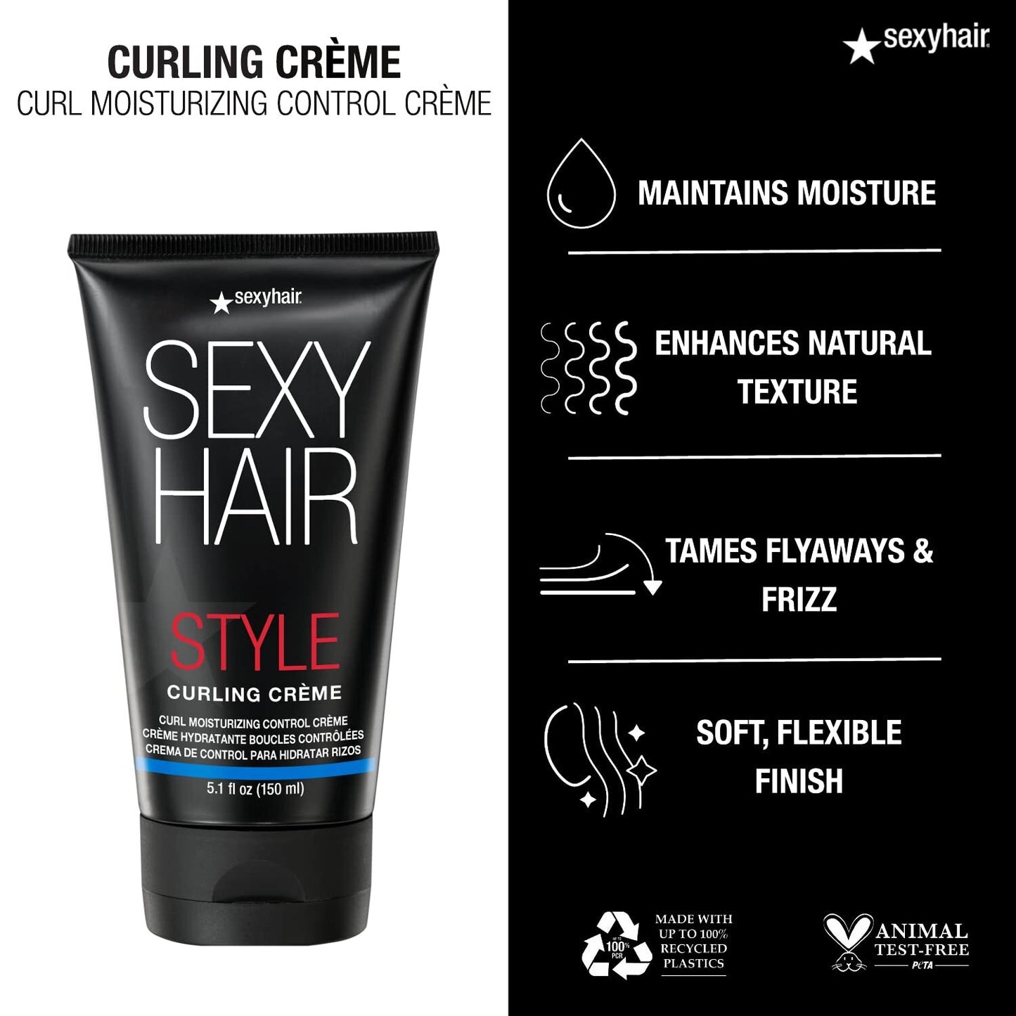 Moisturizing Curling Creme for Natural Waves - 5.1 Oz