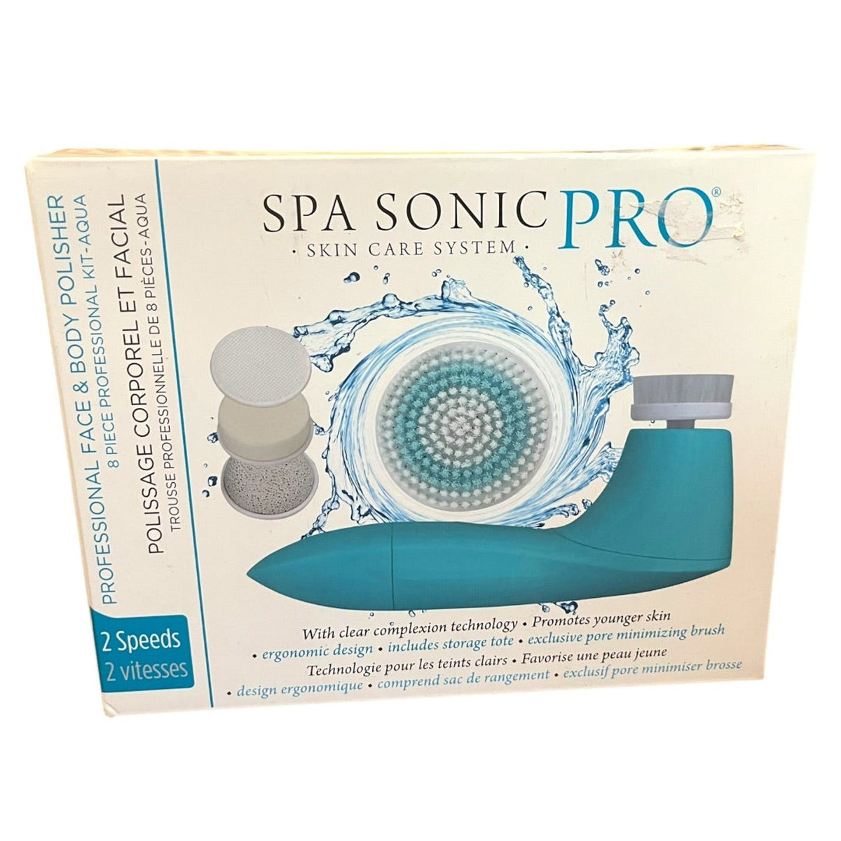 Skin Care System with Dual Speeds - Facial Cleansing Device