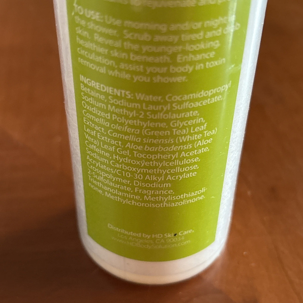 HD Skin Care Body Solution Detoxifying Scrub - 8 Fl. Oz