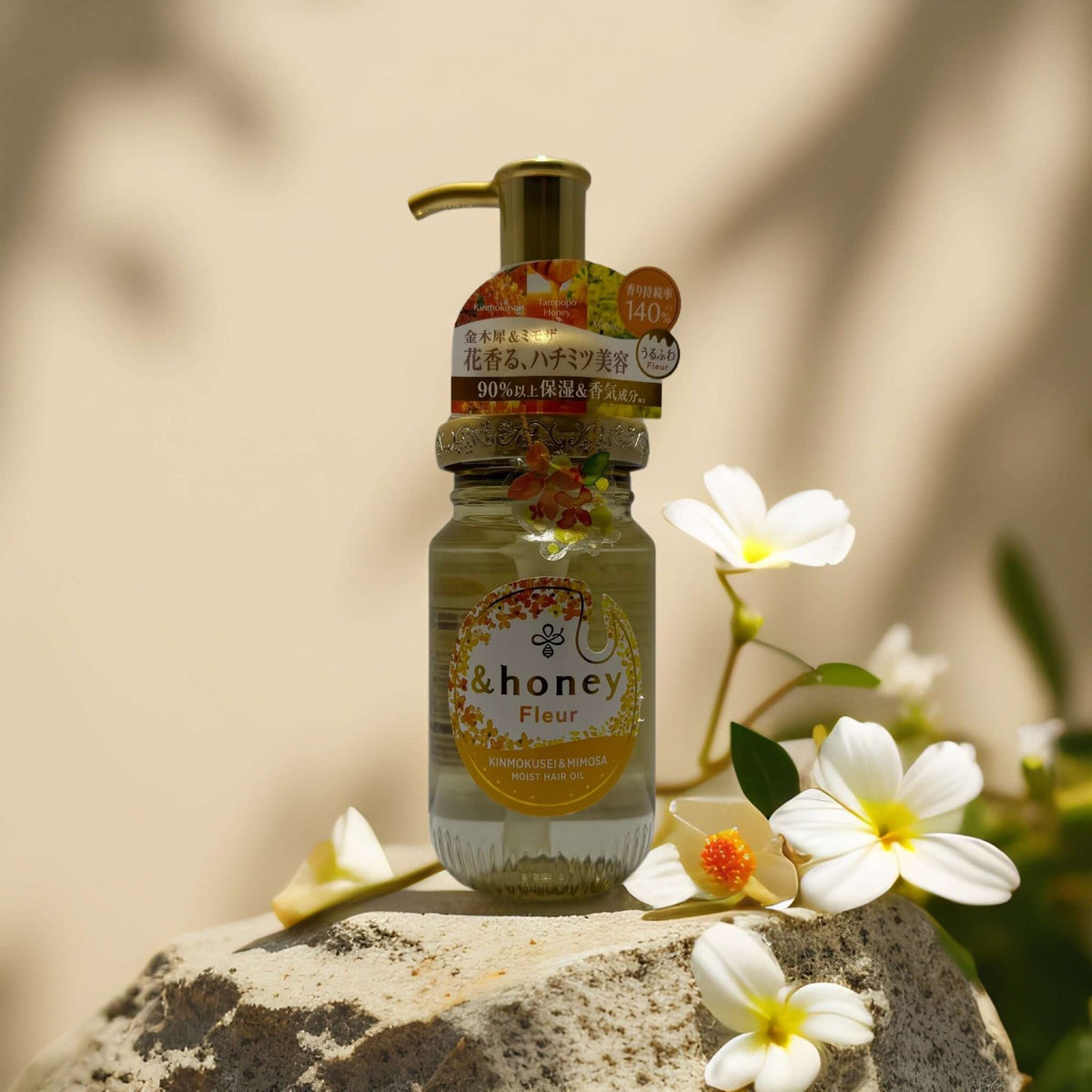 Floral Nourishing Hair Oil - Hydrating, Softening & Fragrance, 3.3 fl oz