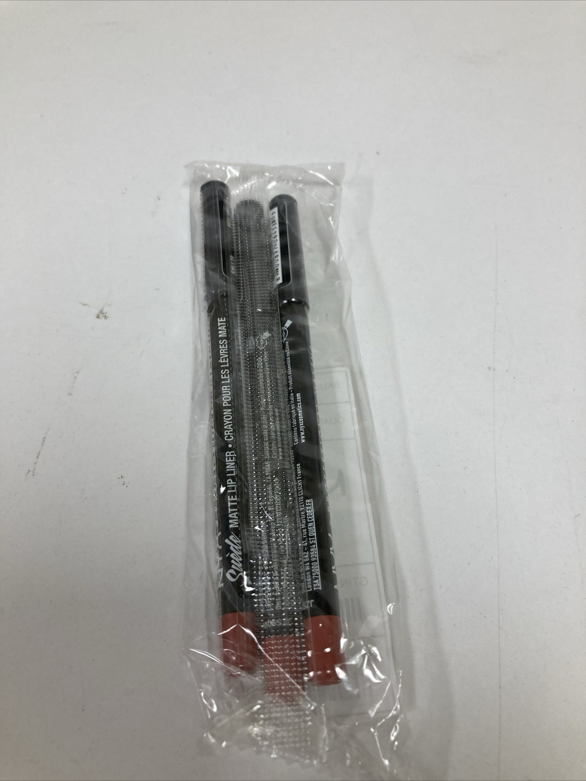 NYX Suede Matte Lip Liner Set - Stockholm 3 Pack, Long-Lasting Lip Definition