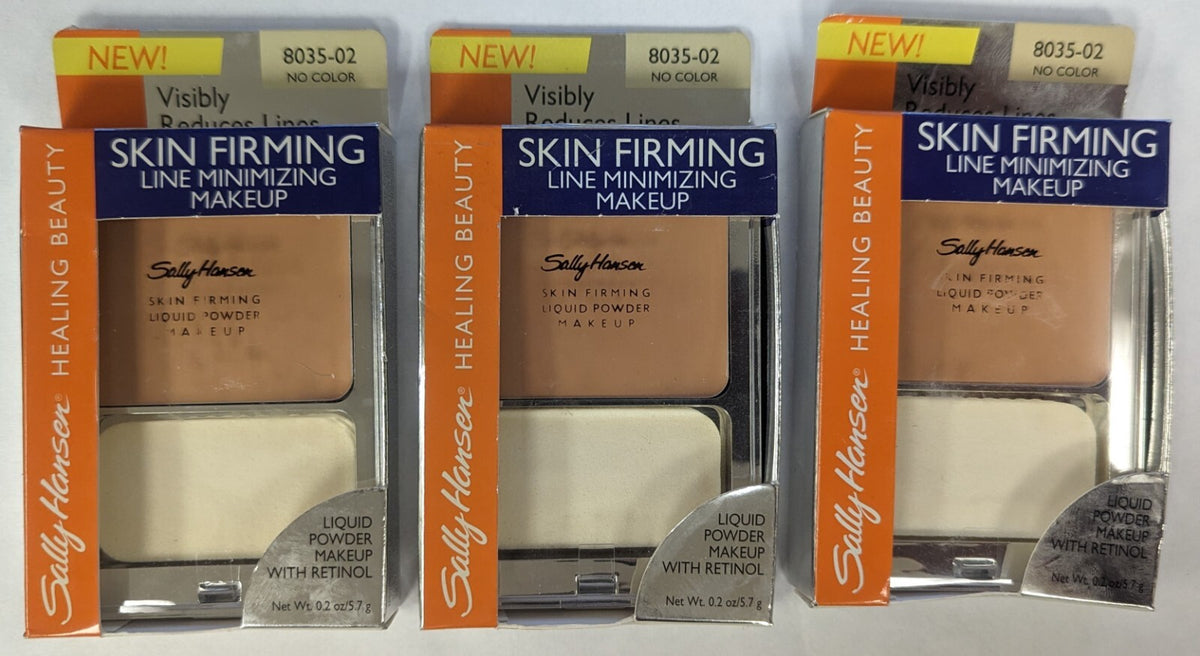 Liquid Powder Makeup 3-Pack - Skin Firming Face Powder 0.2 oz