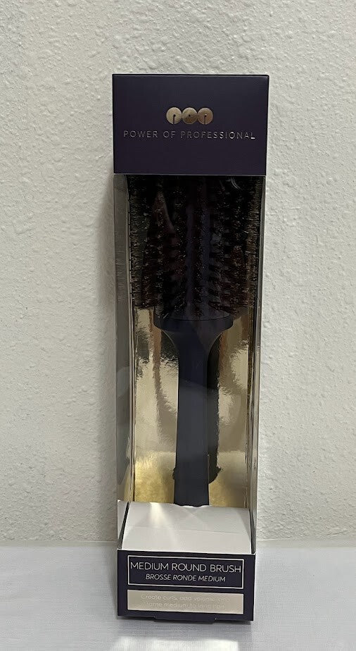Professional Hair Styling Brushes Set - Paddle, Round & Teasing Brushes for Salon Use
