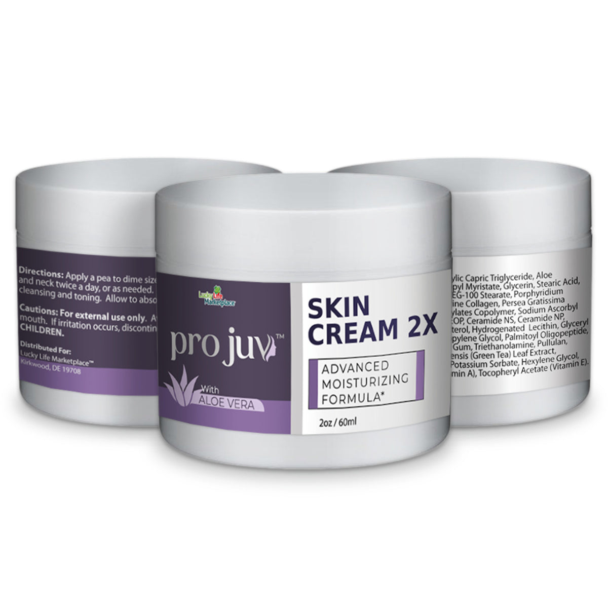 Anti-Aging Moisturizer Cream with Collagen & Ceramides - Hydrating Skin Care
