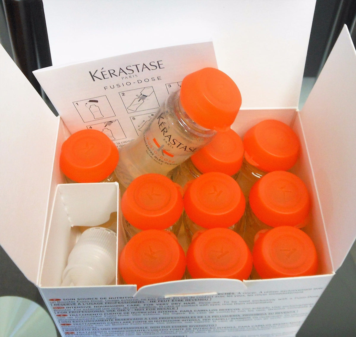 Kerastase Fusio Dose Oleo-Fusion Nourishing Hair Vials - 10x12ml, For Very Dry Hair