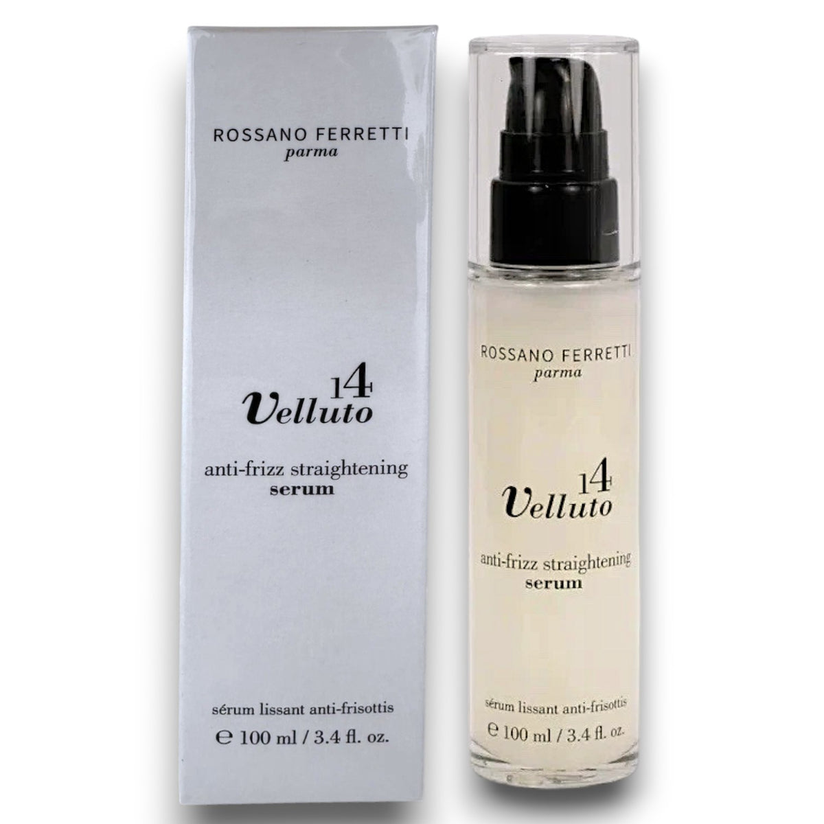 Rossano Ferretti 14 Velluto Anti-Frizz Hair Serum 3.4 Oz / 100ml