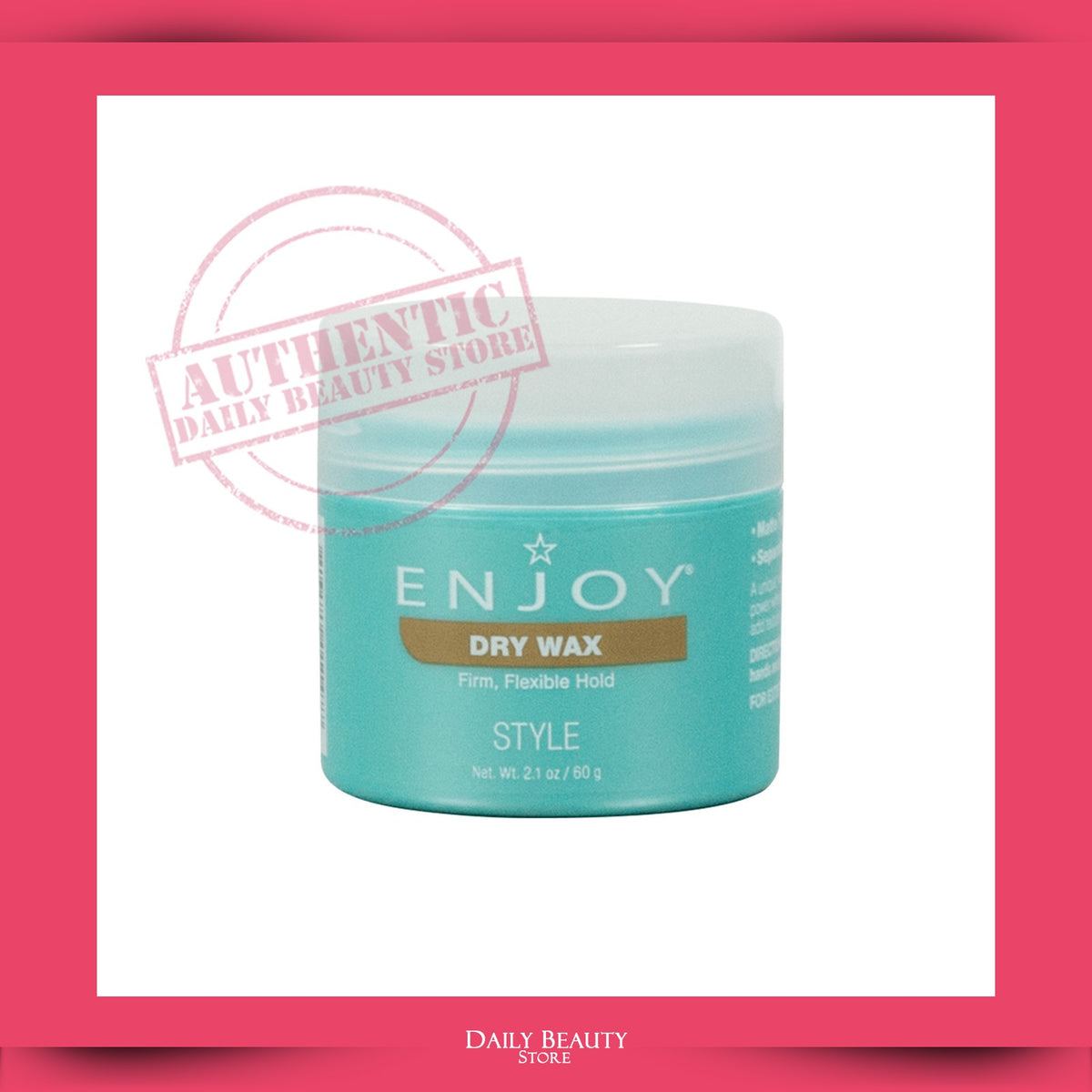Hair Styling Wax 2oz - Flexible Hold Non-Greasy Hair Wax for Men & Women