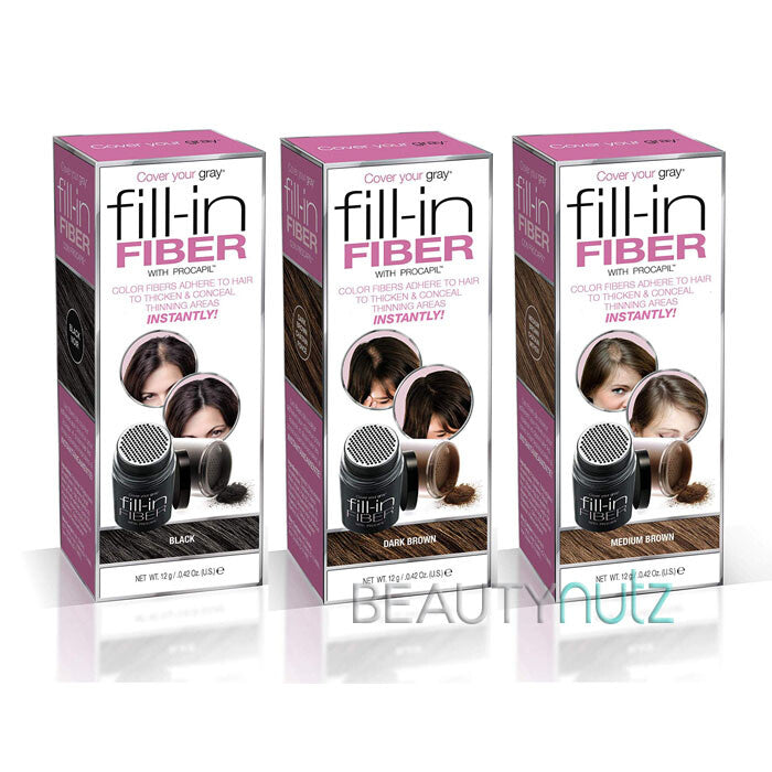 Hair Building Fibers for Thinning Hair, 12g