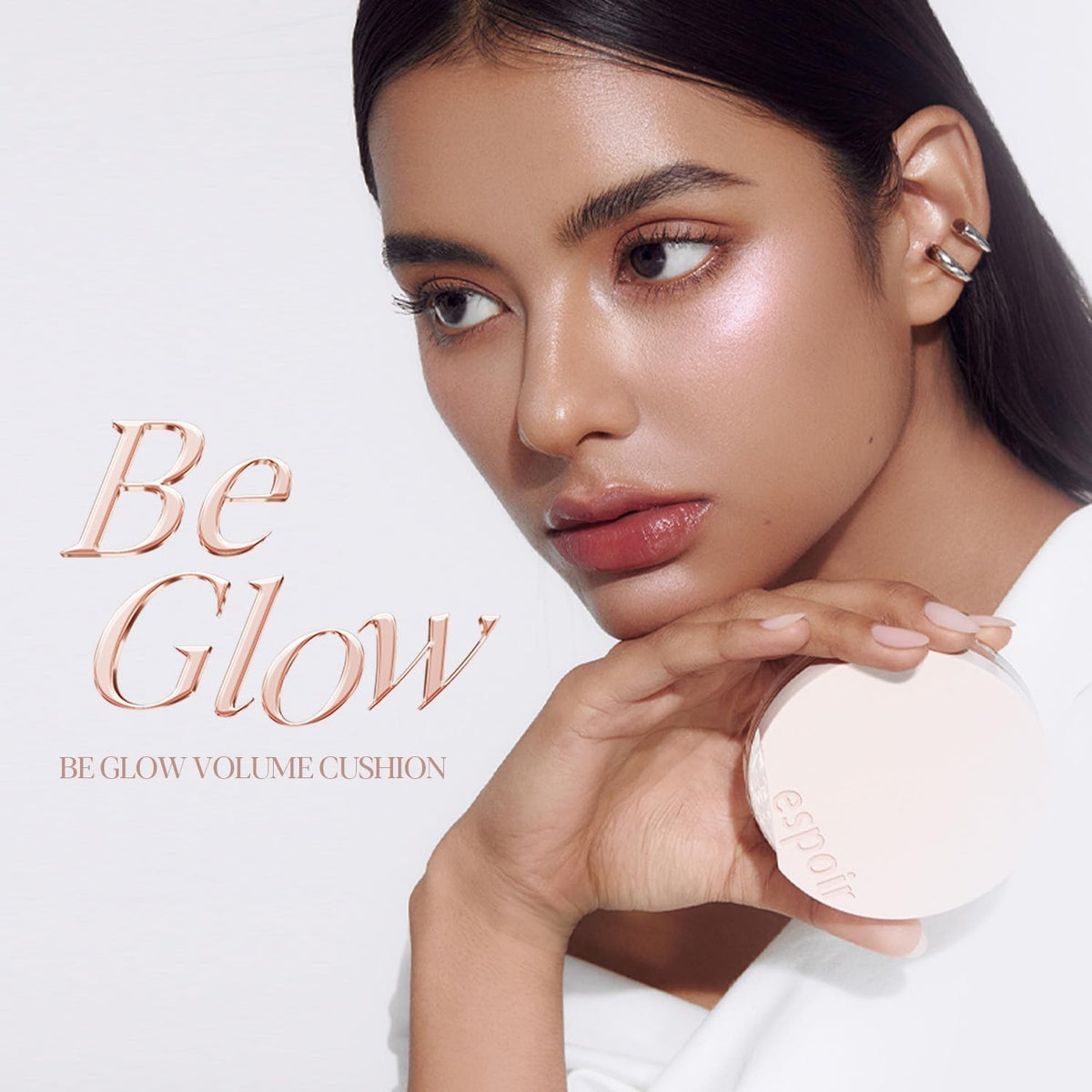Be Glow Volume Cushion Foundation Vanilla – Dewy, Long-Lasting, SPF 0