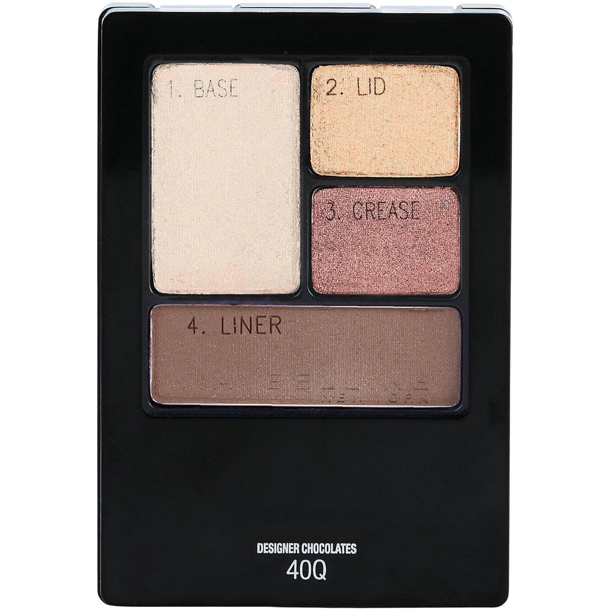 Maybelline Expert Wear Eyeshadow Quads - Designer Chocolates 40Q, 0.17 oz, 2 Pack