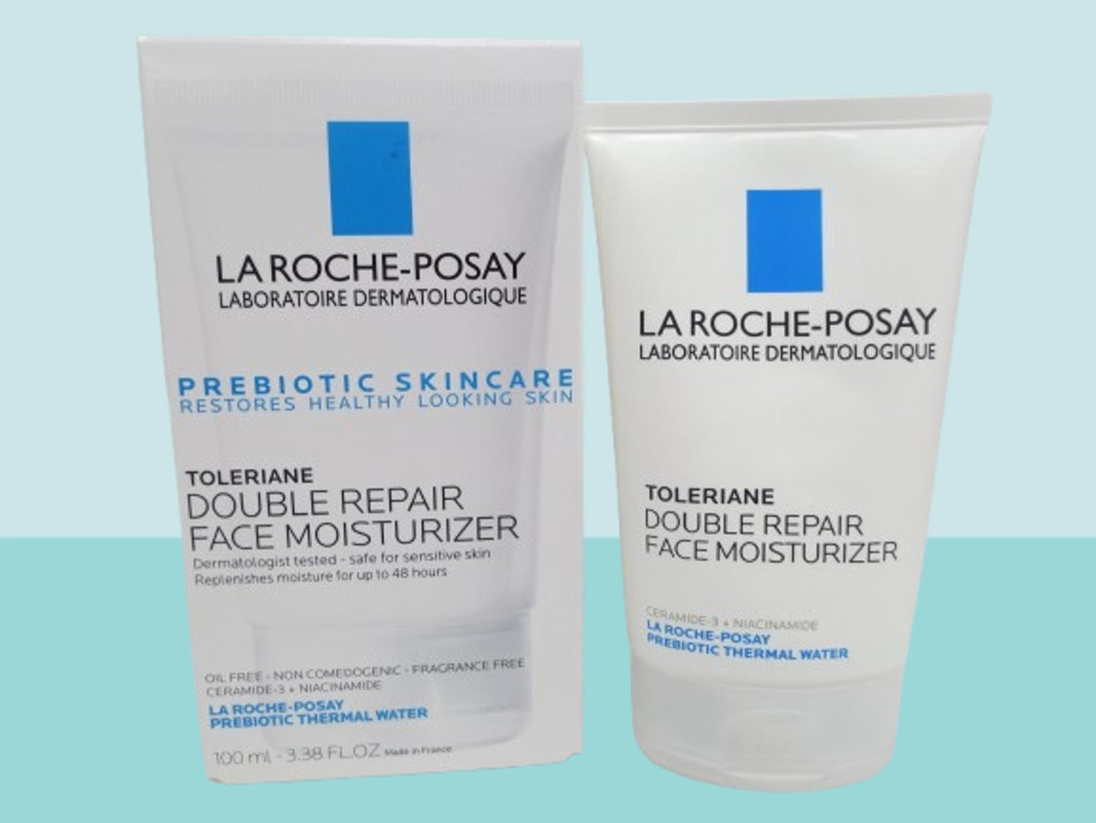 LA ROCHE POSAY TOLERIANE DOUBLE REPAIR FACE MOISTURIZER 3.38 OZ EXP: