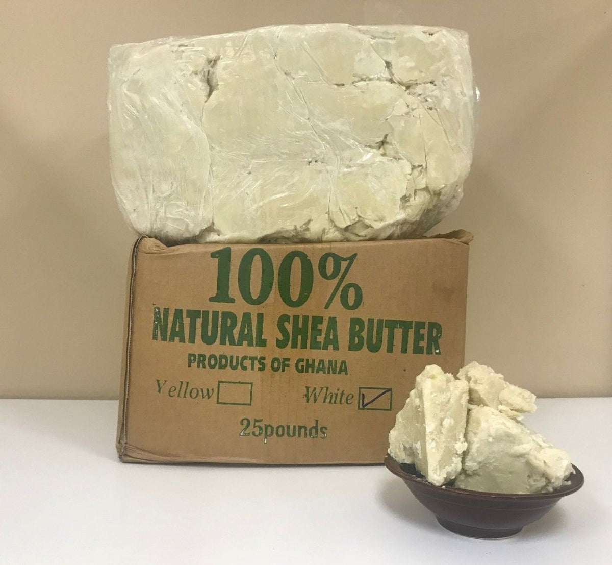 Raw African Shea Butter - Organic Unrefined Grade A