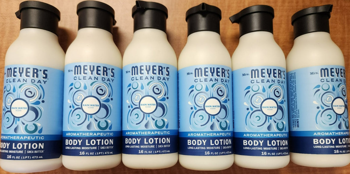 Body Lotion, Rain Water Scent, 16 Oz - Pack of 6