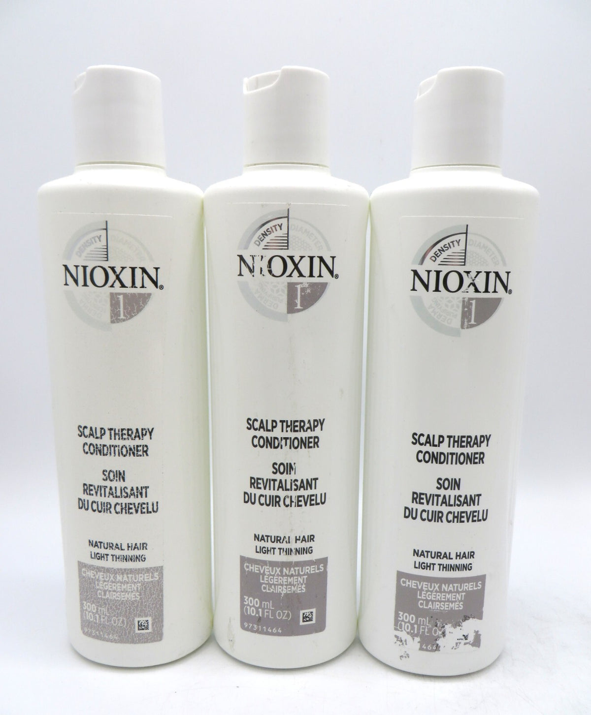 Nioxin System 1 Scalp Therapy Conditioner, 10.1 oz (3-Pack)