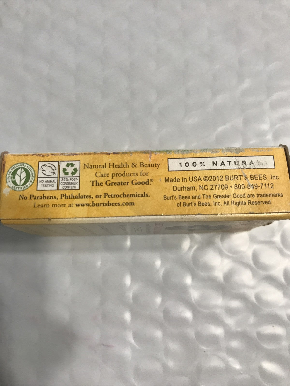 Beeswax Lip Balm Twin Pack with Vitamin E & Peppermint - Sealed Tubes