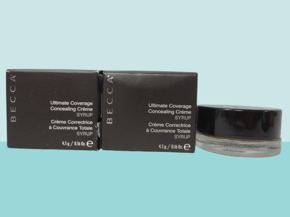 Becca Ultimate Coverage Concealing Creme Syrup 0.16 OZ Boxed Lot of 2